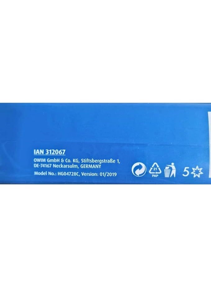 غطاء ترابيزة حديد - مقاوم للحرارة - مادة جيدة - سهل التركيب والتنظيف - مقاس 38 × 120 سم - متعدد الألوان وخطوط (كتان ثقيل) أبيض وأزرق - Image 4